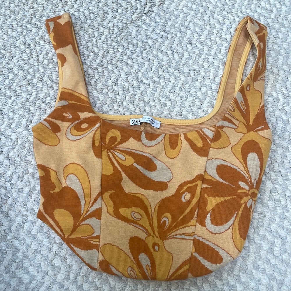 Zara corset top